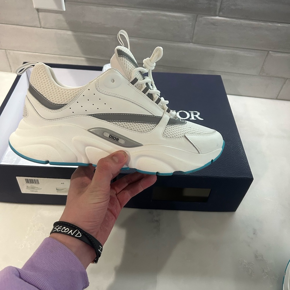 DIOR B22, Silver/Blue, size 45 Eu/ 11us. - Picture 1 of 8